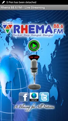 RhemaFM android App screenshot 0